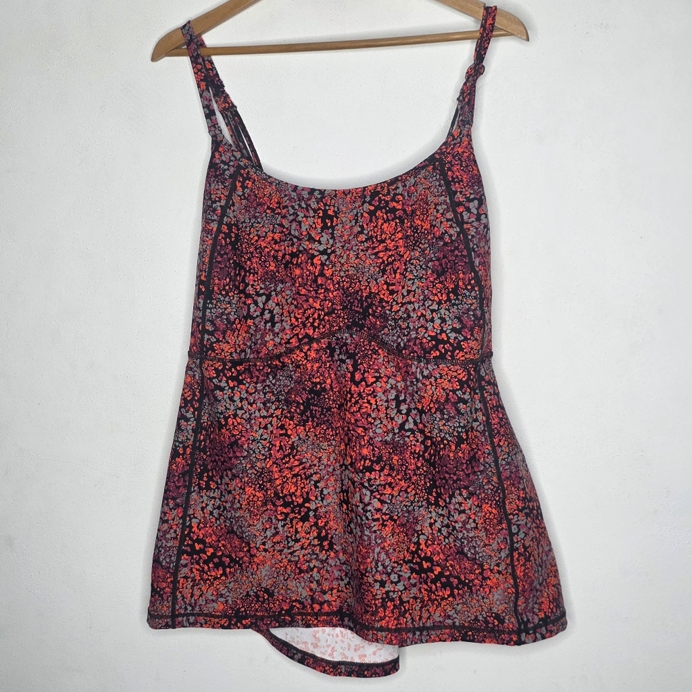 Torrid Performance Scoop Neck Strappy Back Active Tank Multi 4 / 4X